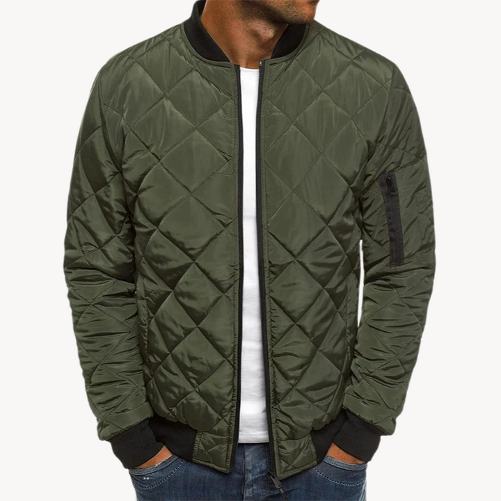 Ambrogio - Premium Quality Jacket With Diamond Design