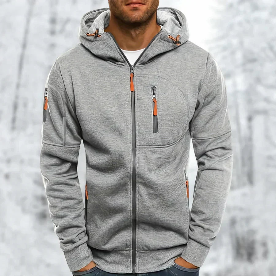 AXEL | Stylish Men's Hoodie with Zipper Closure