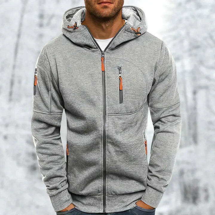 AXEL | Stylish Men's Hoodie with Zipper Closure