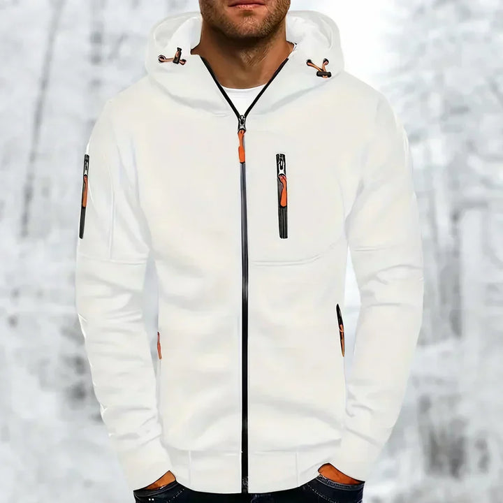 AXEL | Stylish Men's Hoodie with Zipper Closure