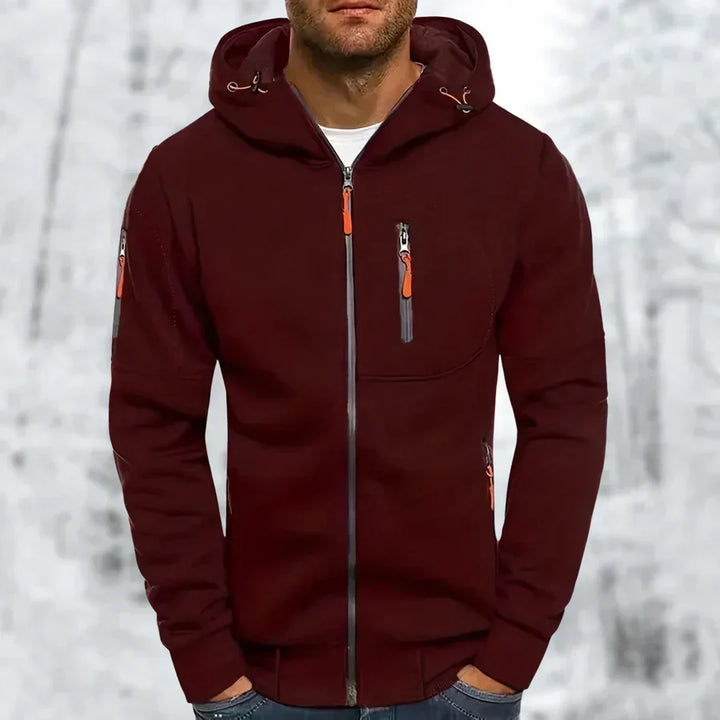 AXEL | Stylish Men's Hoodie with Zipper Closure