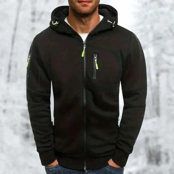 AXEL | Stylish Men's Hoodie with Zipper Closure