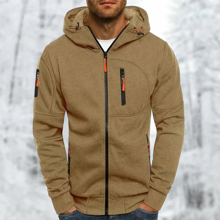 AXEL | Stylish Men's Hoodie with Zipper Closure