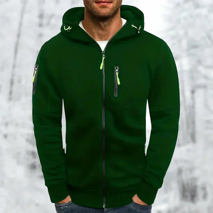 AXEL | Stylish Men's Hoodie with Zipper Closure