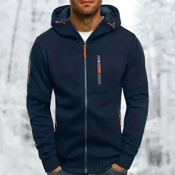 AXEL | Stylish Men's Hoodie with Zipper Closure